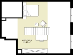 2 pokoje, mieszkanie 51,23 m², piętro 4, oferta nr L 4_M18, Clou Lindego, Kraków, Bronowice, ul. Samuela Bogumiła Lindego 5