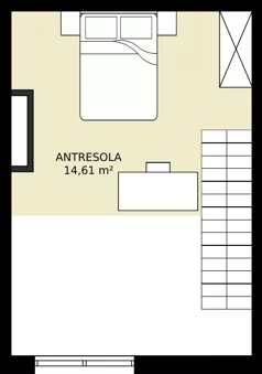 1 pokój, mieszkanie 26,39 m², piętro 4, oferta nr L 4_M10, Clou Lindego, Kraków, Bronowice, ul. Samuela Bogumiła Lindego 5