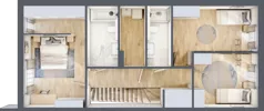 Dom 129,09 m², oferta nr 3A-1, Osiedle Wyjątkowa, Łomianki, ul. Wyjątkowa