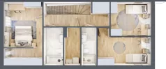 Dom 129,09 m², oferta nr 1A-2, Osiedle Wyjątkowa, Łomianki, ul. Wyjątkowa