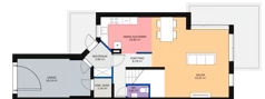 4 pokoje, mieszkanie 146,20 m², parter, oferta nr 12D, Szeroka 140, Warszawa, Rembertów, ul. Szeroka 140