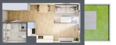 1 pokój, mieszkanie 27,24 m², parter, oferta nr C/127, Kijowska 17, Warszawa, Praga Północ, Szmulki, ul. Kijowska 17