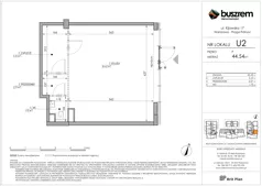 Lokal użytkowy 44,54 m², oferta nr U2, Osiedle Kijowska 17 - lokale użytkowe, Warszawa, Praga Północ, Szmulki, ul. Kijowska 17