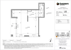 Lokal użytkowy 48,24 m², oferta nr U8, Osiedle Kijowska 17 - lokale użytkowe, Warszawa, Praga Północ, Szmulki, ul. Kijowska 17