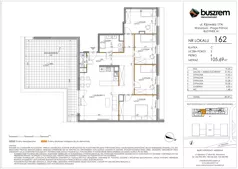 5 pokoi, mieszkanie 105,69 m², piętro 8, oferta nr 162, Kijowska 17A, Warszawa, Praga Północ, ul. Kijowska 17A