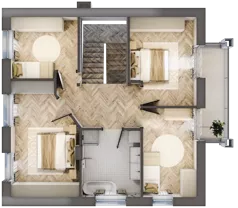 Dom 173,20 m², oferta nr M.1.1, Konstancin Riverside House, Chylice, ul. Nadrzeczna 24