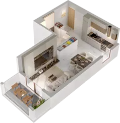 1 pokój, mieszkanie 31,23 m², piętro 7, oferta nr A/A8-3-57, Gemini G-7, Kielce, Centrum, ul. Górna 7