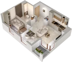 2 pokoje, mieszkanie 33,56 m², piętro 10, oferta nr A/A11-2-81, Gemini G-7, Kielce, Centrum, ul. Górna 7