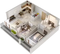3 pokoje, mieszkanie 52,41 m², piętro 10, oferta nr A/A11-1-80, Gemini G-7, Kielce, Centrum, ul. Górna 7
