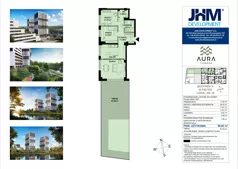 3 pokoje, mieszkanie 78,83 m², piętro 3, oferta nr A.3.35, Aura Towers w Bydgoszczy - mieszkania z widokiem na Brdę!, Bydgoszcz, Bartodzieje, ul. Fordońska 4
