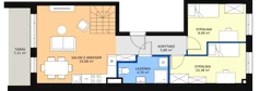 5 pokoi, mieszkanie 56,35 m², piętro 5, oferta nr H.4.167, Helenów Park, Łódź, Bałuty, Bałuty-Doły, ul. Smugowa / Źródłowa