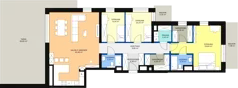 4 pokoje, mieszkanie 116,16 m², piętro 4, oferta nr A.4.32, Apartamenty Widok, Skierniewice, Widok, ul. Armii Krajowej 61