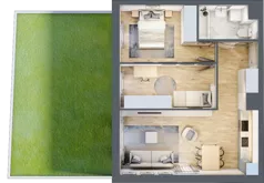 3 pokoje, mieszkanie 55,52 m², piętro 1, oferta nr 3, Nova Dworcowa Apartamenty, Mszczonów, ul. Dworcowa 40
