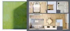 2 pokoje, mieszkanie 43,71 m², piętro 1, oferta nr C.0.5, Apartamenty Widok etap II, Skierniewice, Widok, ul. Armii Krajowej 63