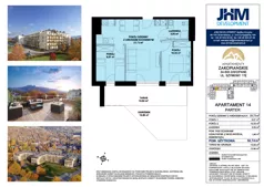 3 pokoje, mieszkanie 49,16 m², piętro 3, oferta nr 252, Apartamenty Zakopiańskie, Zakopane, ul. Szymony 17E