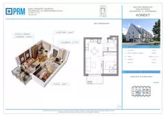 2 pokoje, mieszkanie 31,92 m², piętro 2, oferta nr M18, KONEKT, Wejherowo, ul. Sikorskiego 71