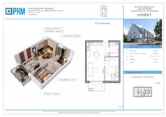 2 pokoje, mieszkanie 35,34 m², piętro 2, oferta nr M27, KONEKT, Wejherowo, ul. Sikorskiego 71