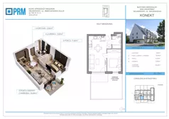2 pokoje, mieszkanie 35,13 m², parter, oferta nr M7, KONEKT, Wejherowo, ul. Sikorskiego 71