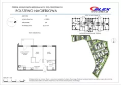 3 pokoje, mieszkanie 50,04 m², piętro 2, oferta nr 19/28, Nagietkowa, Bolszewo, ul. Nagietkowa