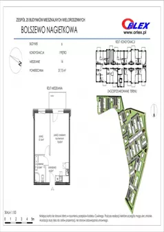 3 pokoje, mieszkanie 60,41 m², piętro 1, oferta nr  6/14, Nagietkowa, Bolszewo, ul. Nagietkowa