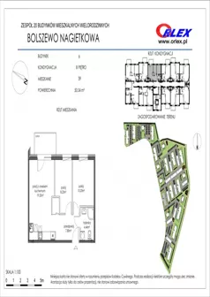 3 pokoje, mieszkanie 50,04 m², piętro 3, oferta nr 6/39, Nagietkowa, Bolszewo, ul. Nagietkowa