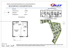 2 pokoje, mieszkanie 37,67 m², piętro 2, oferta nr 19/33, Nagietkowa, Bolszewo, ul. Nagietkowa