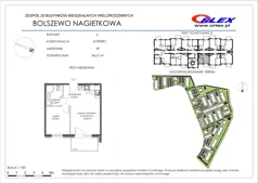 2 pokoje, mieszkanie 34,53 m², piętro 3, oferta nr  6/45, Nagietkowa, Bolszewo, ul. Nagietkowa