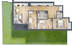4 pokoje, mieszkanie 80,35 m², parter, oferta nr 1, Pod Klonami 11, Mińsk Mazowiecki, ul. Klonowa 27b