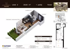 1 pokój, mieszkanie 25,01 m², piętro 4, oferta nr C62, Daszyńskiego Square etap II, Mińsk Mazowiecki, ul. Ignacego Daszyńskiego