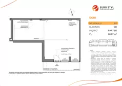 Lokal użytkowy 68,87 m², oferta nr CD/1, DOKI Living -  lokale usługowe, Gdańsk, Śródmieście, ul. Aleja Doki