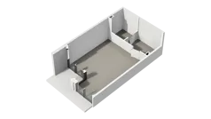 Lokal użytkowy 48,16 m², oferta nr G/U2, DOKI Living -  lokale usługowe, Gdańsk, Śródmieście, ul. Aleja Doki