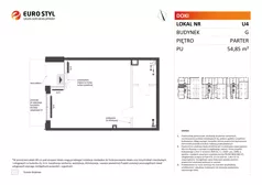 Lokal użytkowy 54,84 m², oferta nr G/U4, DOKI Living -  lokale usługowe, Gdańsk, Śródmieście, ul. Aleja Doki