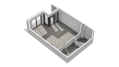 Lokal użytkowy 54,84 m², oferta nr G/U4, DOKI Living -  lokale usługowe, Gdańsk, Śródmieście, ul. Aleja Doki
