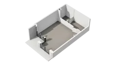 Lokal użytkowy 54,84 m², oferta nr G/U4, DOKI Living -  lokale usługowe, Gdańsk, Śródmieście, ul. Aleja Doki