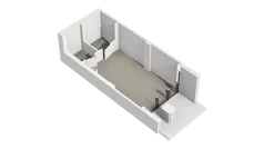 Lokal użytkowy 39,03 m², oferta nr G/U8, DOKI Living -  lokale usługowe, Gdańsk, Śródmieście, ul. Aleja Doki