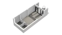 Lokal użytkowy 39,03 m², oferta nr G/U8, DOKI Living -  lokale usługowe, Gdańsk, Śródmieście, ul. Aleja Doki
