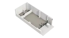 Lokal użytkowy 50,78 m², oferta nr G/U9, DOKI Living -  lokale usługowe, Gdańsk, Śródmieście, ul. Aleja Doki