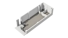 Lokal użytkowy 48,64 m², oferta nr G/U12, DOKI Living -  lokale usługowe, Gdańsk, Śródmieście, ul. Aleja Doki