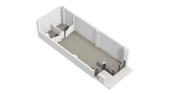 Lokal użytkowy 48,64 m², oferta nr G/U12, DOKI Living -  lokale usługowe, Gdańsk, Śródmieście, ul. Aleja Doki