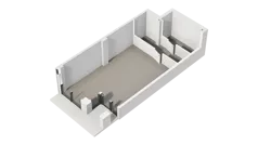Lokal użytkowy 59,08 m², oferta nr G/U13, DOKI Living -  lokale usługowe, Gdańsk, Śródmieście, ul. Aleja Doki