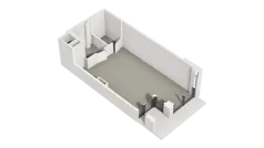 Lokal użytkowy 50,33 m², oferta nr G/U17, DOKI Living -  lokale usługowe, Gdańsk, Śródmieście, ul. Aleja Doki
