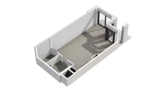 Lokal użytkowy 50,33 m², oferta nr G/U17, DOKI Living -  lokale usługowe, Gdańsk, Śródmieście, ul. Aleja Doki