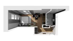 Lokal użytkowy 26,90 m², oferta nr A/202, Esencja - lokale usługowe, Gdańsk, Śródmieście, Dolne Miasto, ul. Kamienna Grobla / Jałmużnicza