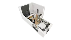 Lokal użytkowy 26,90 m², oferta nr A/202, Esencja - lokale usługowe, Gdańsk, Śródmieście, Dolne Miasto, ul. Kamienna Grobla / Jałmużnicza