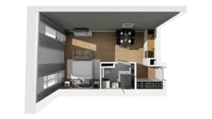 Lokal użytkowy 39,48 m², oferta nr A/203, Esencja - lokale usługowe, Gdańsk, Śródmieście, Dolne Miasto, ul. Kamienna Grobla / Jałmużnicza