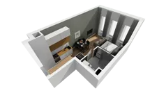 Lokal użytkowy 26,84 m², oferta nr A/204, Esencja - lokale usługowe, Gdańsk, Śródmieście, Dolne Miasto, ul. Kamienna Grobla / Jałmużnicza