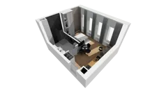 Lokal użytkowy 31,12 m², oferta nr A/205, Esencja - lokale usługowe, Gdańsk, Śródmieście, Dolne Miasto, ul. Kamienna Grobla / Jałmużnicza