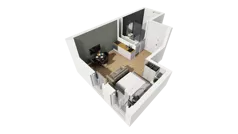 Lokal użytkowy 27,06 m², oferta nr A/212, Esencja - lokale usługowe, Gdańsk, Śródmieście, Dolne Miasto, ul. Kamienna Grobla / Jałmużnicza