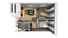Lokal użytkowy 40,40 m², oferta nr A/213, Esencja - lokale usługowe, Gdańsk, Śródmieście, Dolne Miasto, ul. Kamienna Grobla / Jałmużnicza