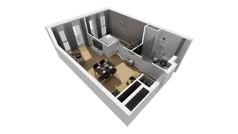 Lokal użytkowy 40,40 m², oferta nr A/213, Esencja - lokale usługowe, Gdańsk, Śródmieście, Dolne Miasto, ul. Kamienna Grobla / Jałmużnicza